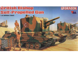 обзорное фото British Bishop Self-Propelled Gun Artillery 1/35
