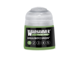 обзорное фото Акрилова фарба Warhammer Tone Pro: Kruleboyz Green 1 Акрилові на водній основі