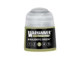 обзорное фото Акрилова фарба Warhammer Tone Pro: Kruleboyz Green 3 Акрилові на водній основі