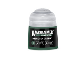 обзорное фото Акрилова фарба Warhammer Tone Pro: Hierotek Green 1 Акрилові на водній основі