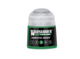 обзорное фото Акрилова фарба Warhammer Tone Pro: Hierotek Green 3 Акрилові на водній основі