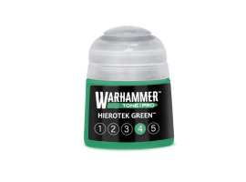 обзорное фото Акрилова фарба Warhammer Tone Pro: Hierotek Green 4 Акрилові на водній основі