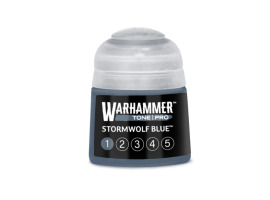обзорное фото Акрилова фарба Warhammer Tone Pro: Stormwolf Blue 1 Акрилові на водній основі