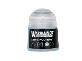 обзорное фото Акрилова фарба Warhammer Tone Pro: Stormwolf Blue 4 Акрилові на водній основі