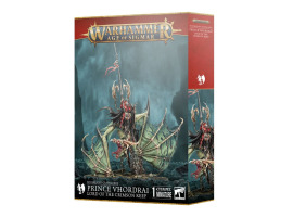 обзорное фото Игровой набор AGE OF SIGMAR: SOULBLIGHT GRAVELORDS - PRINCE VHORDRAI LORD/CRIMSON KEEP Владыки Душегубства