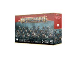 обзорное фото Игровой набор AGE OF SIGMAR: SOULBLIGHT GRAVELORDS - DEATHRATTLE SKELETONS Владыки Душегубства