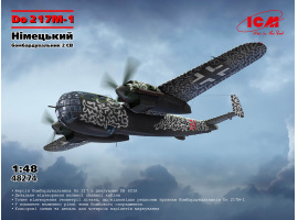обзорное фото Scale model 1/48 German bomber Do 217M-1 ICM 48274 Aircraft 1/48