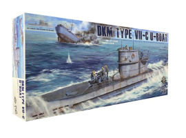 обзорное фото Сборная модель 1/35  подводная  лодка  DKM TYPE, VII-C U-BOAT Border Model BS-001 Подводный флот