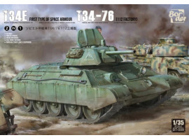 Сборная модель 1/35 Танк Т-34Э (первый вариант экранированной брони), Т-34/76 (завод № 112) Border