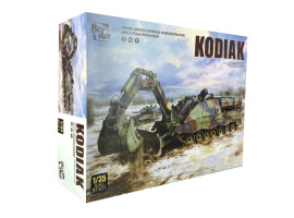 обзорное фото Assembled model 1/35 Kodiak engineering machine Border Model BT-011 Armored vehicles 1/35