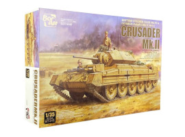 Assembled model 1/35 Crusder MKII tank BT-015