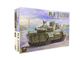 Assembled model 1/35 of the Chinese tank PLA ZTZ99A Border Model BT-022