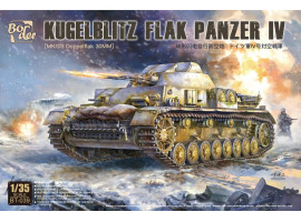 обзорное фото Збірна модель1/35 німецький танк KUGELBITZ FLAK PANZER IV Border Model BT-039 Бронетехніка 1/35