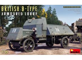 Сборная модель 1/35 Британский бронированный грузовик типа B МиниАрт 39006