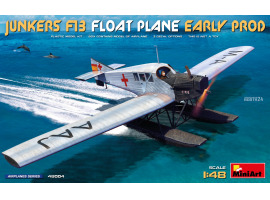 обзорное фото Сборная модель 1/48 Самолет Юнкерс F13 Float Plane, ранний выпуск МиниАрт 48004 Самолеты 1/48