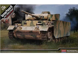 Scale plastic model  1/35 German tank Panzer III Ausf.L "Battle of Kursk" Academy 13545