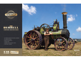 3D-друкована масштабна модель 1/16 1901 Burrell Compound Traction Engine ScaleX SX-16001