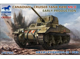 Scale model 1/35 Canadian cruiser tank Ram MK.II (early production) Bronco 35215