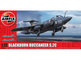 обзорное фото Scale model 1/72 British carrier-based aircraft Blackburn Buccaneer S.2C Airfix A06021 Aircraft 1/72