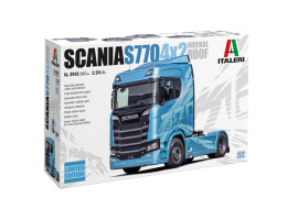 обзорное фото Збірна модель 1/24 вантажний автомобіль / тягач Scania S770 4x2 Normal Roof - LIMITED EDITION Italeri 3961 Вантажівки / причепи