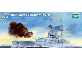 обзорное фото HMS Queen Elizabeth 1918 Fleet 1/700