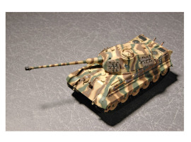 Сборная модель 1/72 Немецкий танк «Королевский тигр» (башня типа «Porsche») Трумпетер 07202