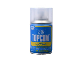 Mr. Top Coat Flat Spray (88 ml) / Matt varnish in aerosol