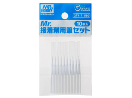 Mr. Cement Fine Brush Set (10pcs) / Щітки для клею (10шт)