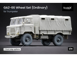 Набор колес для ГаЗ-66 от Trumpeter ScaleX WM 35005