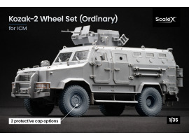 Набір коліс для Козак-2 від ICM ScaleX WM 35006