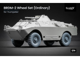 Набор колес для БРДМ 2 от Trumpeter ScaleX WM 35013
