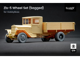 Набір коліс (з деформацією) для ЗІС-5 від HobbyBoss ScaleX WW 35002S