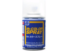 обзорное фото Аерозольна фарба Flat Clear / Прозорий матовий Mr. Color Spray (100 ml) S30 Фарба / ґрунт в аерозолі