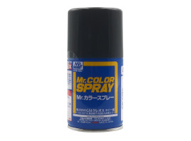 обзорное фото Аерозольна фарба German Gray / Німецький сірий Mr. Color Spray (100 ml) S40 Фарба / ґрунт в аерозолі