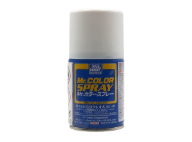 обзорное фото Aerosol paint Flat White Mr. Color Spray (100 ml) S62 Spray paint / primer