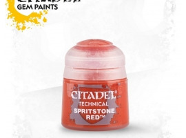 обзорное фото Citadel Technical:  SPIRITSTONE RED Акриловые краски