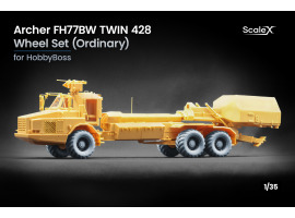 Набор колес для Archer FH77BW Twin 482 от HobbyBoss ScaleX WM-35041