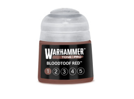 обзорное фото Акрилова фарба Warhammer Tone: Bloodtoof Red 1 Акрилові на водній основі