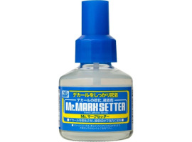 обзорное фото Mr. Mark Setter 40ml / Liquid for welding decals Mr. Hobby MS232 Decal welding