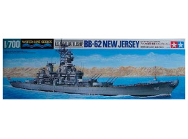 обзорное фото Збірна модель 1/700 Американський лінкор «Нью-Джерсі» Tamiya 31614 Флот 1/700