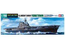 обзорное фото Збірна модель 1/700 Американський авіаносець «Yorktown»Tamiya 31712 Флот 1/700