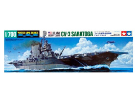 обзорное фото Збірна модель 1/700 Американський авіаносець "Saratoga" (CV-3) Tamiya 31713 Флот 1/700