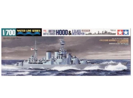 обзорное фото Збірна модель 1/700 Есмінці HMS Hood та E-класу Tamiya 31806 Флот 1/700