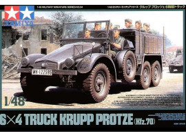 обзорное фото Збірна модель 1/48 Вантажівка 6x4 Krupp Protze (Kfz. 70) Tamiya 32534 Автомобілі 1/48