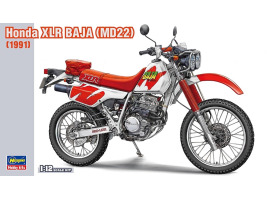Сборная модель 1/12 Мотоцикл Хонда XLR Baja (MD22) (1991) Хасегава 21516