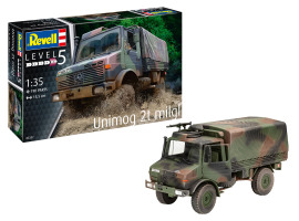 обзорное фото Вантажівка Unimog 2T milgl Автомобілі 1/35