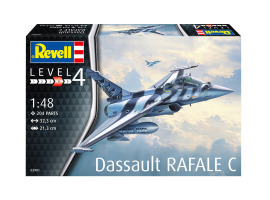 обзорное фото French fighter Dassault Rafale C Aircraft 1/48