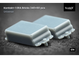 обзорное фото Блоки динамічного захисту 1/35 Контакт-1 240+60 ScaleX A 35002 Аксесуари