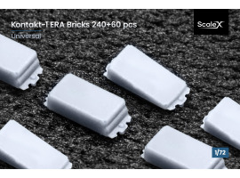 обзорное фото Блоки динамічного захисту 1/72 «Контакт-1» 240+60 ScaleX A 72002 Аксесуари