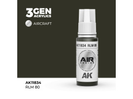 обзорное фото Акрилова фарба LM 80 / Хакі коричневий AIR АК-interactive AK11834 AIR Series